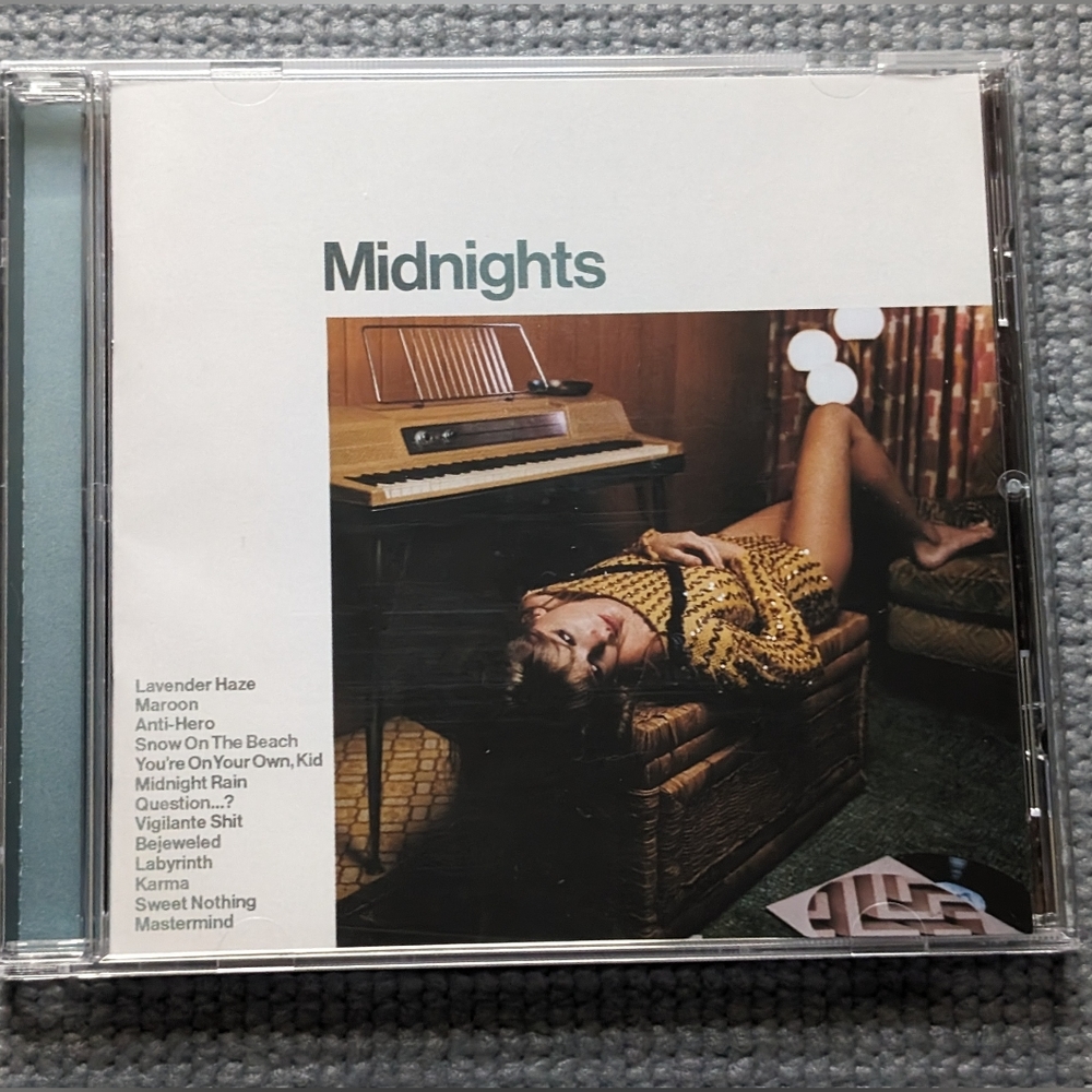 Taylor Swift's Midnights Jade Green CD